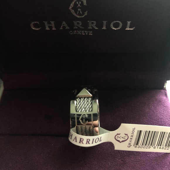 🔆 CHARRIOL forever steel PVD ring - Picture 4 of 6